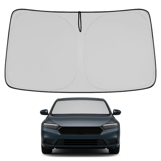 Proadsy 2025 Upgrade Windshield Sun Shade Custom Fit 2023-2024 Honda Accord 4-Layer Foldable Front Sunshade Protector Sun Visor Blocks UV Rays Keep Car Cooler