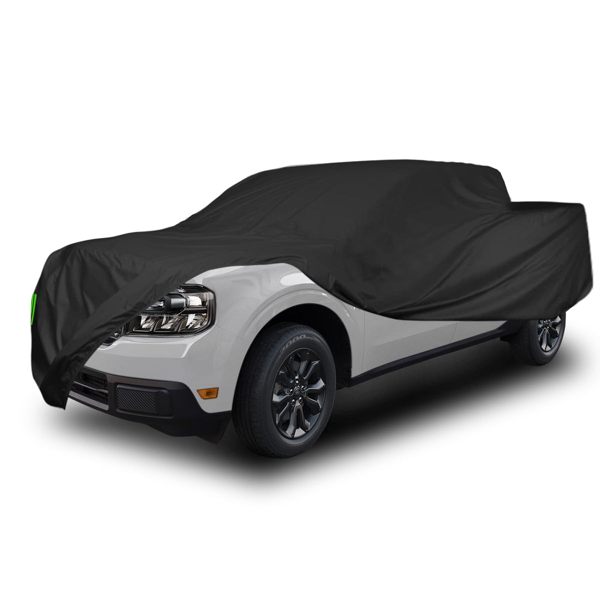 Proadsy Upgrade Car Cover for 2021-2024 2025 Ford Maverick, Waterproof All Weather for Automobiles, Windproof Snowproof Rain Hail Sun UV Protection Full Outdoor Indoor Exterior Car Covers, Black