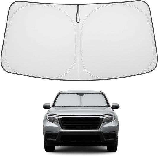 2017-2026 Honda Ridgeline Windshield Sunshade - Custom Fit Front Windshield Sun Shade