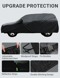 Ford Escape custom-fit all-weather car cover - folded view