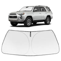 Proadsy 2026 Upgrade Front Windshield Sun Shade Foldable Sunshade Protector Custom Fit 2010-2025 4Runner 4-Runner SUV, SR5 Trail Limited Accessories