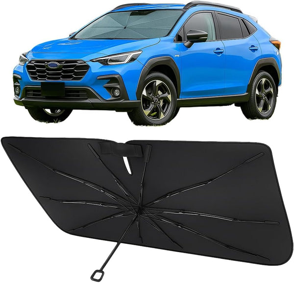 2018-2023 Subaru Crosstrek Umbrella Windshield Sunshade - Custom Fit Front Windshield Sun Shade