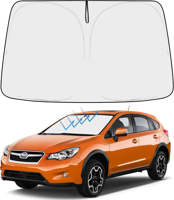 2012-2017 Subaru Crosstrek Windshield Sunshade - Custom Fit Front Windshield Sun Shade