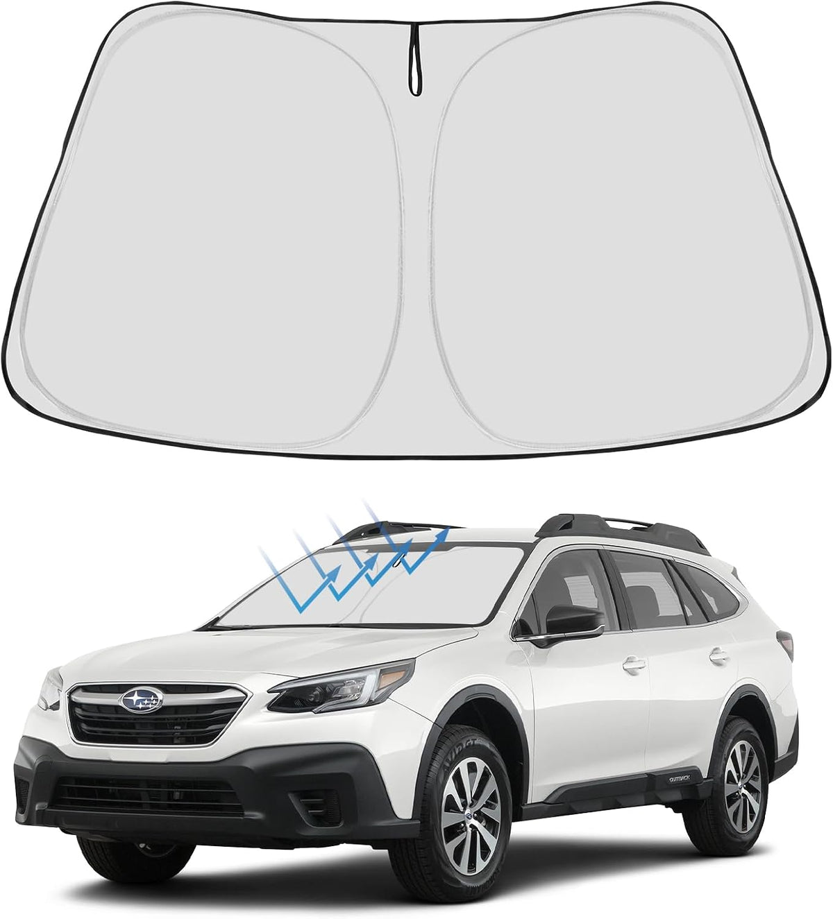 2020-2025 Subaru Outback Windshield Sunshade - Custom Fit Front Windshield Sun Shade