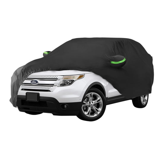 Proadsy 2025 Upgrade SUV Car Cover Compatible with Ford Explorer 2011-2024 2025 Windproof All Weather Waterproof Sun Rain UV Dust Snow Protection Outdoor Covers