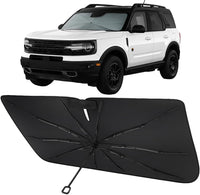2021-2026 Ford Bronco Sport Umbrella Windshield Sunshade - Custom Fit Front Windshield Sun Shade