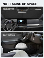 Proadsy 2026 Upgrade Windshield Sunshade Custom Fit 2021-2025 Volkswagen VW ID.4 Window Shade Cover Sun Protector Blocker Keeps Cool