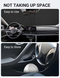2021-2025 Hyundai Elantra custom-fit sunshade - folded compact