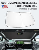 Proadsy 2025 Upgrade Windshield Sun Shade Custom Fit 2015-2023 2024 2025 Mercedes-Benz S-Class Foldable Front Sunshade Protector Sun Visor Blocks UV Rays Keep Car Cooler