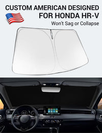 2022-2025 Honda HR-V custom-fit sunshade - reflective side facing sun