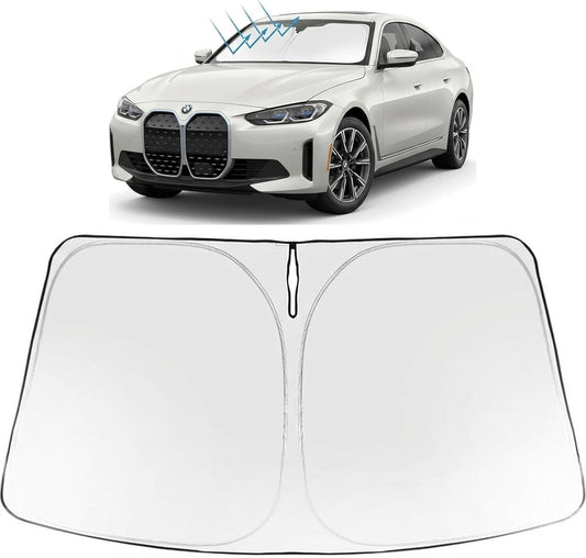 2022-2026 BMW i4 Windshield Sunshade - Custom Fit Front Windshield Sun Shade