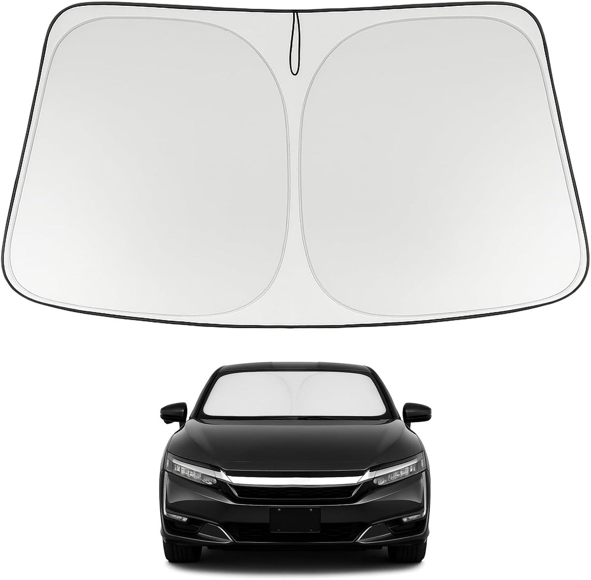 2017-2021 Honda Clarity Windshield Sunshade - Custom Fit Front Windshield Sun Shade