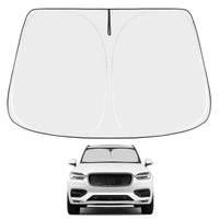 Proadsy Windshield Sun Shade for Volvo XC90 2016-2025 2026 4-Layer Foldable Front Sunshade Protector Sun Visor Blocks UV Rays Keep Car Cooler