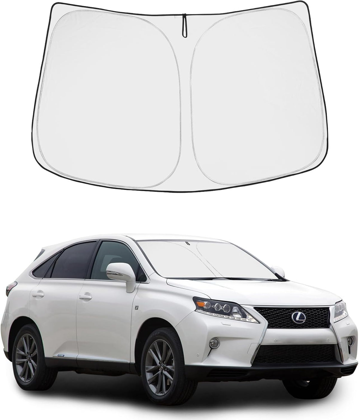 2010-2015 Lexus RX Windshield Sunshade - Custom Fit Front Windshield Sun Shade