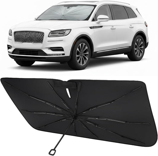 2024-2026 Lincoln Nautilus Umbrella Windshield Sunshade - Custom Fit Front Windshield Sun Shade