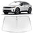Proadsy 2025 Upgrade Windshield Sun Shade Custom Fit Honda Prologue 2024 2025 Foldable Front Sunshade Protector Sun Visor Blocks UV Rays Keep Car Cooler Accessories