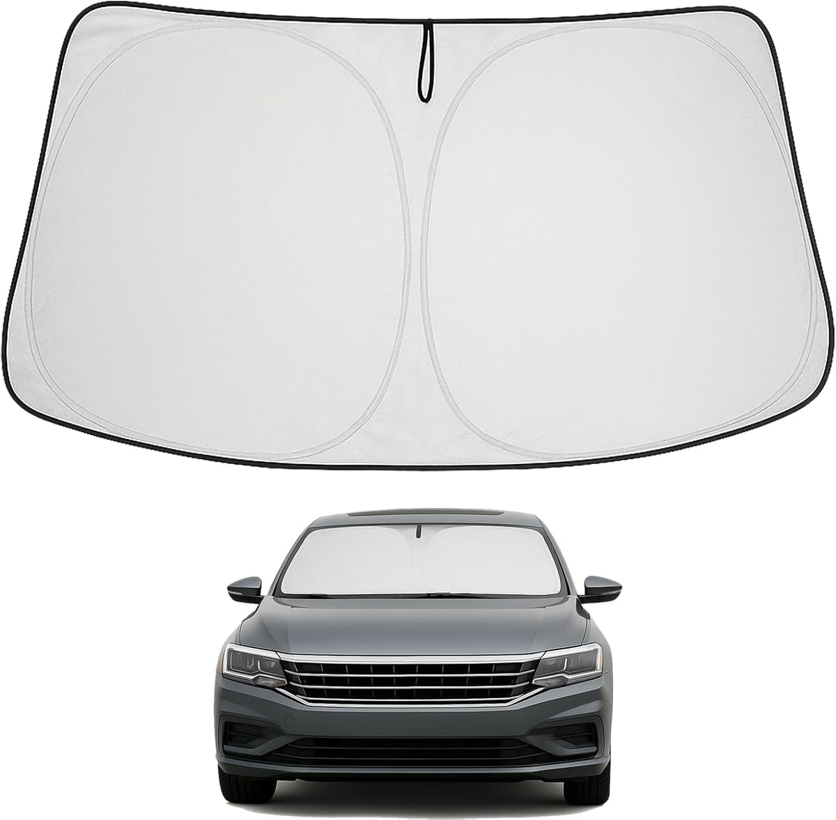 2012-2022 Volkswagen Passat Windshield Sunshade - Custom Fit Front Windshield Sun Shade