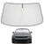 Proadsy Front Windshield Sun Shade Foldable Sunshade Protector Custom Fit 2012-2022 VW Passat Accessories 2026 Upgrade