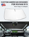 2022-2025 Rivian R1S Windshield Sunshade