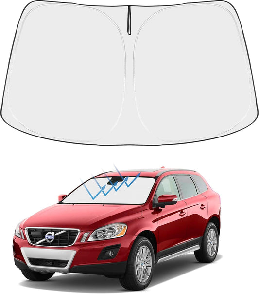 2010-2017 Volvo XC60 Windshield Sunshade - Custom Fit Front Windshield Sun Shade