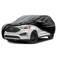 Proadsy 2026 Upgrade Car Cover Custom Fit for Ford Edge 2015-2024, Waterproof All Weather for Automobiles, Full Exterior Cover Rain Snow Sun Protector Indoor Outdoor Car Cover