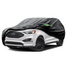 Proadsy 2026 Upgrade Car Cover Custom Fit for Ford Edge 2015-2024, Waterproof All Weather for Automobiles, Full Exterior Cover Rain Snow Sun Protector Indoor Outdoor Car Cover