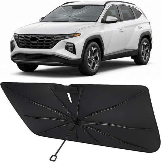 2022-2026 Hyundai Tucson Umbrella Windshield Sunshade - Custom Fit Front Windshield Sun Shade