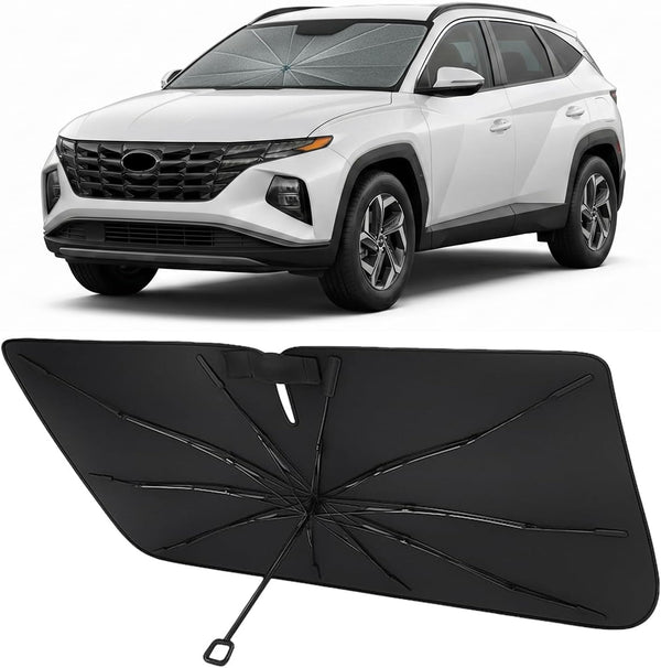 2022-2026 Hyundai Tucson Umbrella Windshield Sunshade - Custom Fit Front Windshield Sun Shade