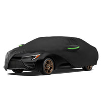 Proadsy 6 Layers Car Cover Custom Fit for Corolla Sedan 2019-2024 2025 2026 Windproof All Weather Waterproof Sun Rain UV Dust Snow Protection Outdoor Full Covers