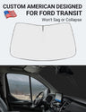 2015-2026 Ford Transit Windshield Sunshade