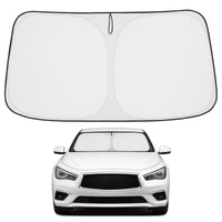 Proadsy 2026 Upgrade Front Windshield Sun Shade Foldable Sunshade Protector Custom Fit 2014-2024 Infiniti Q50 Sedan Accessories