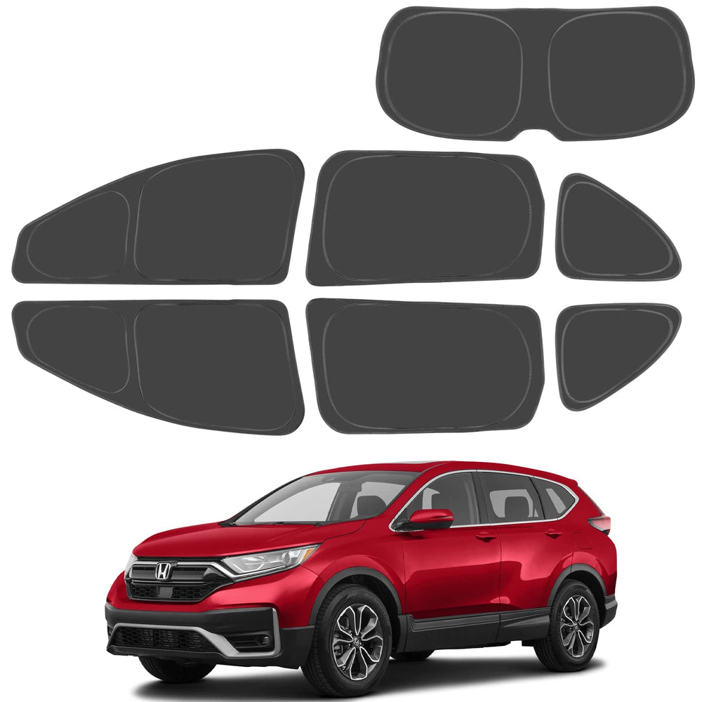 Proadsy Window Sun Shade for Honda CRV 2024 2023 2022 2021 2020 2019 2018 2017 Side Window for Baby/Camping UV Rays and Privacy Protect Upgrade Accessories Set of 7