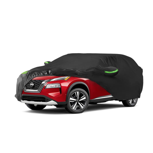 Proadsy 2025 Upgrade Car Cover for Nissan Rogue 2020-2024 2025, Waterproof All Weather, Windproof Snowproof Rain Hail Sun UV Dust Snow Protection Full Outdoor Indoor Exterior Car Covers