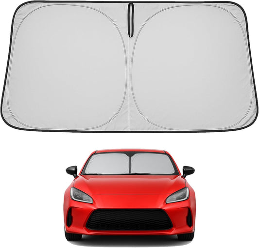 2017-2025 Toyota GR86 Windshield Sunshade - Custom Fit Front Windshield Sun Shade