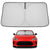 Proadsy 2025 Upgrade Windshield Sun Shade Custom Fit 2017-2021 Toyota 86/2022-2023 Toyota GR86/2013-2023 Subaru BRZ/2012-2016 Scion FR-S FRS 4-Layer Front Sunshade Protector Sun Visor Keep Car Cooler