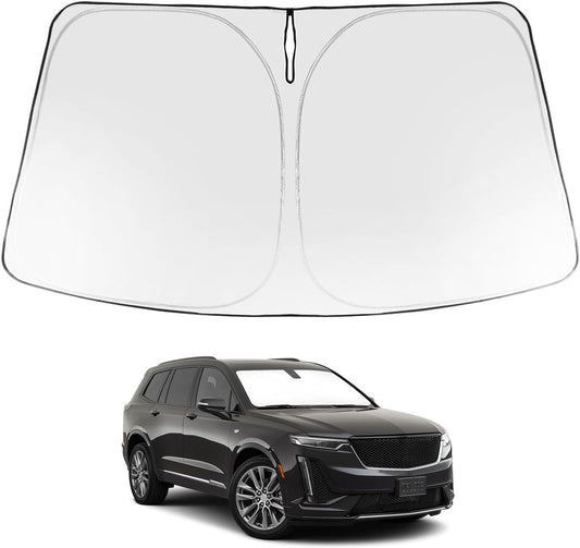 2020-2026 Cadillac XT6 Windshield Sunshade - Custom Fit Front Windshield Sun Shade