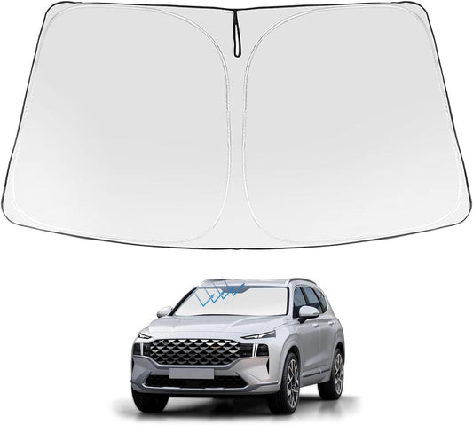2019-2023 Hyundai Santa Fe Windshield Sunshade - Custom Fit Front Windshield Sun Shade