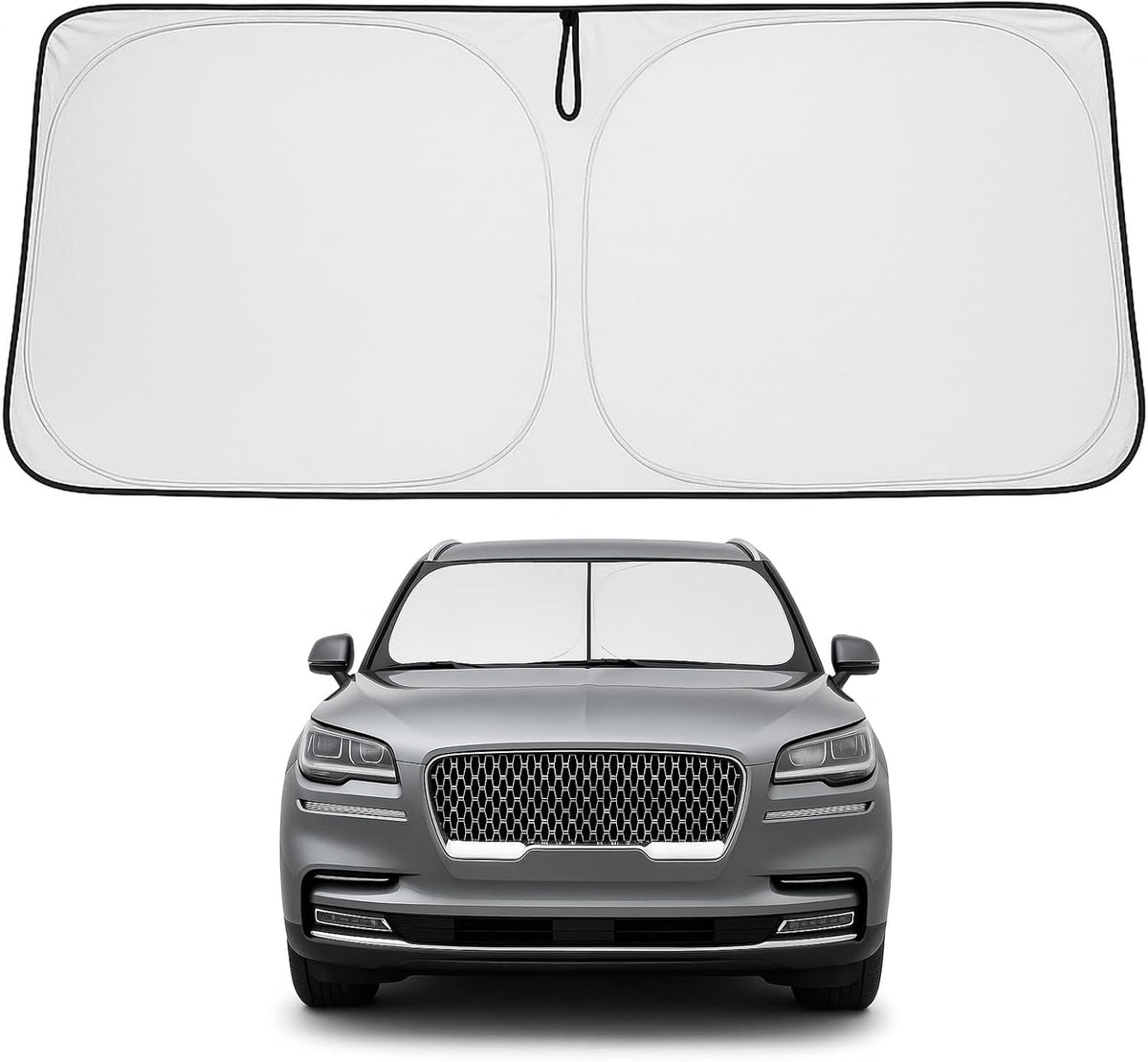 2020-2026 Lincoln Aviator Windshield Sunshade - Custom Fit Front Windshield Sun Shade
