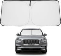 2020-2026 Lincoln Aviator Windshield Sunshade - Custom Fit Front Windshield Sun Shade