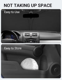2007-2011 Honda CR-V custom-fit sunshade - folded compact