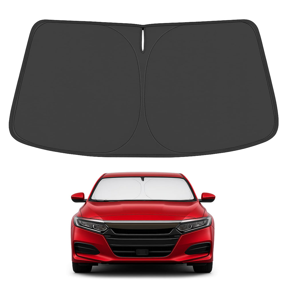Proadsy for Honda Accord 2018-2022 Windshield Sun Shade 4-Layer Foldable Front Sunshade Protector Sun Visor Blocks UV Rays Keep Car Cooler