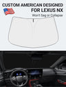 2022-2026 Lexus NX NX250 NX350 Windshield Sunshade