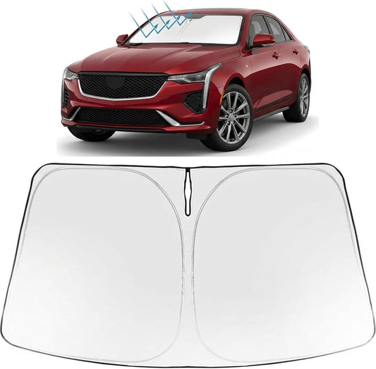 2020-2026 Cadillac CT4 Windshield Sunshade - Custom Fit Front Windshield Sun Shade