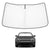 Proadsy for Kia EV6 2023-2024 2025 Windshield Sun Shade 4-Layer Foldable Front Sunshade Protector Sun Visor Blocks UV Rays Keep Car Cooler