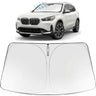 Proadsy Windshield Sun Shade for BMW X1 2023-2026 Foldable Front Sunshade Protector Sun Visor Blocks UV Rays Keep Car Cooler Accessories