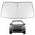 Proadsy 2025 Upgrade Windshield Sun Shade Custom Fit 2013-2019 Ford Escape Foldable Front Sunshade Protector Sun Visor Blocks UV Rays Keep Car Cooler