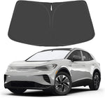 Proadsy 2026 Upgrade Windshield Sunshade Custom Fit 2021-2025 Volkswagen VW ID.4 Window Shade Cover Sun Protector Blocker Keeps Cool