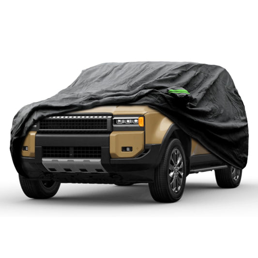 Proadsy Car Cover Custom Fit for Toyota Land Cruiser 2008-2025 2026, Waterproof All Weather for Automobiles, Full Exterior Cover Rain Snow Sun Protector Indoor Outdoor Car Cover