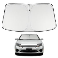Proadsy 2026 Upgrade Windshield Sun Shade Custom Fit 2006-2012 Ford Fusion Foldable Front Sunshade Protector Sun Visor Blocks UV Rays Keep Car Cooler