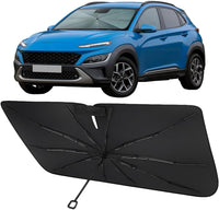 2018-2023 Hyundai Kona Umbrella Windshield Sunshade - Custom Fit Front Windshield Sun Shade